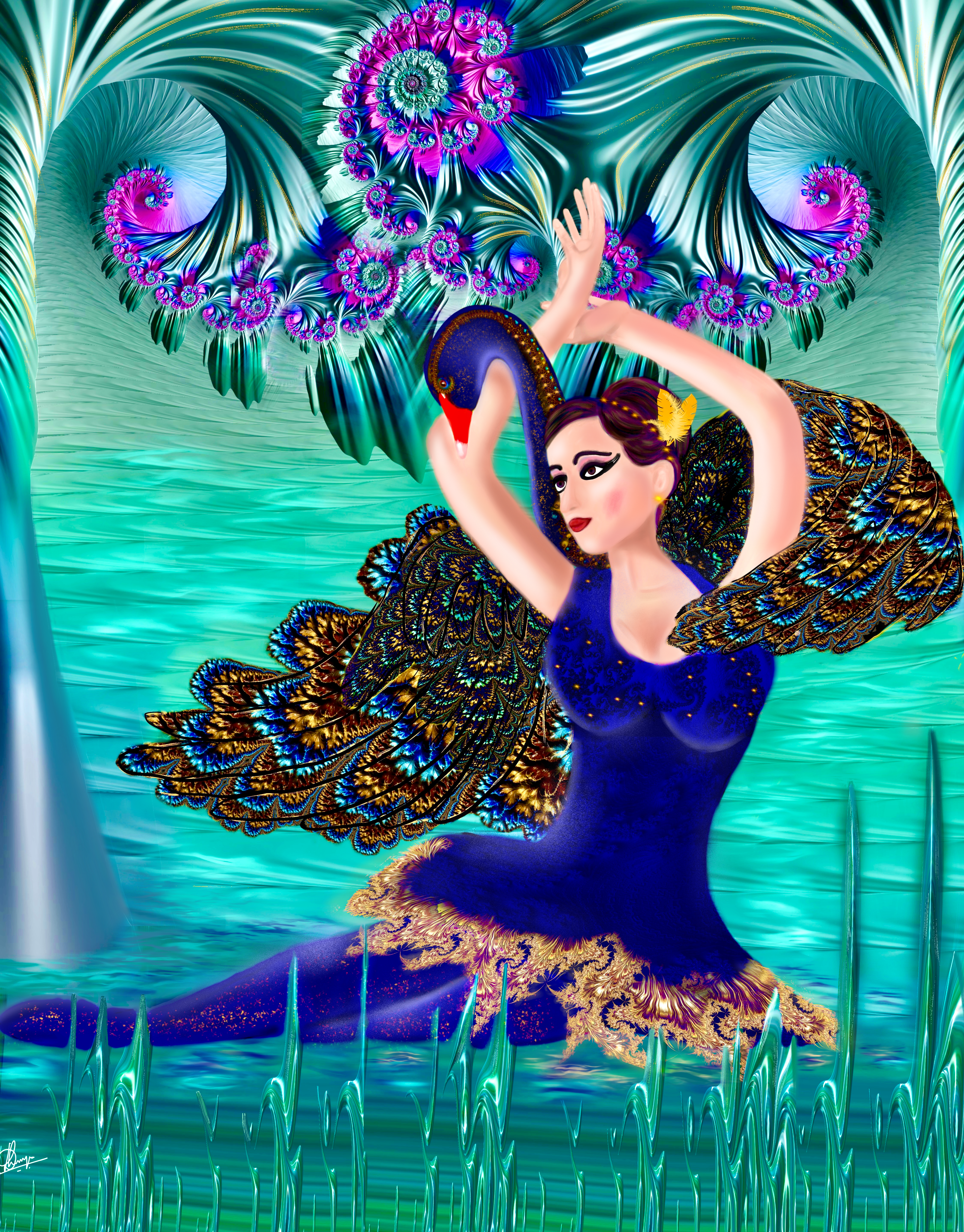 Swanhilde - The Swan Maiden