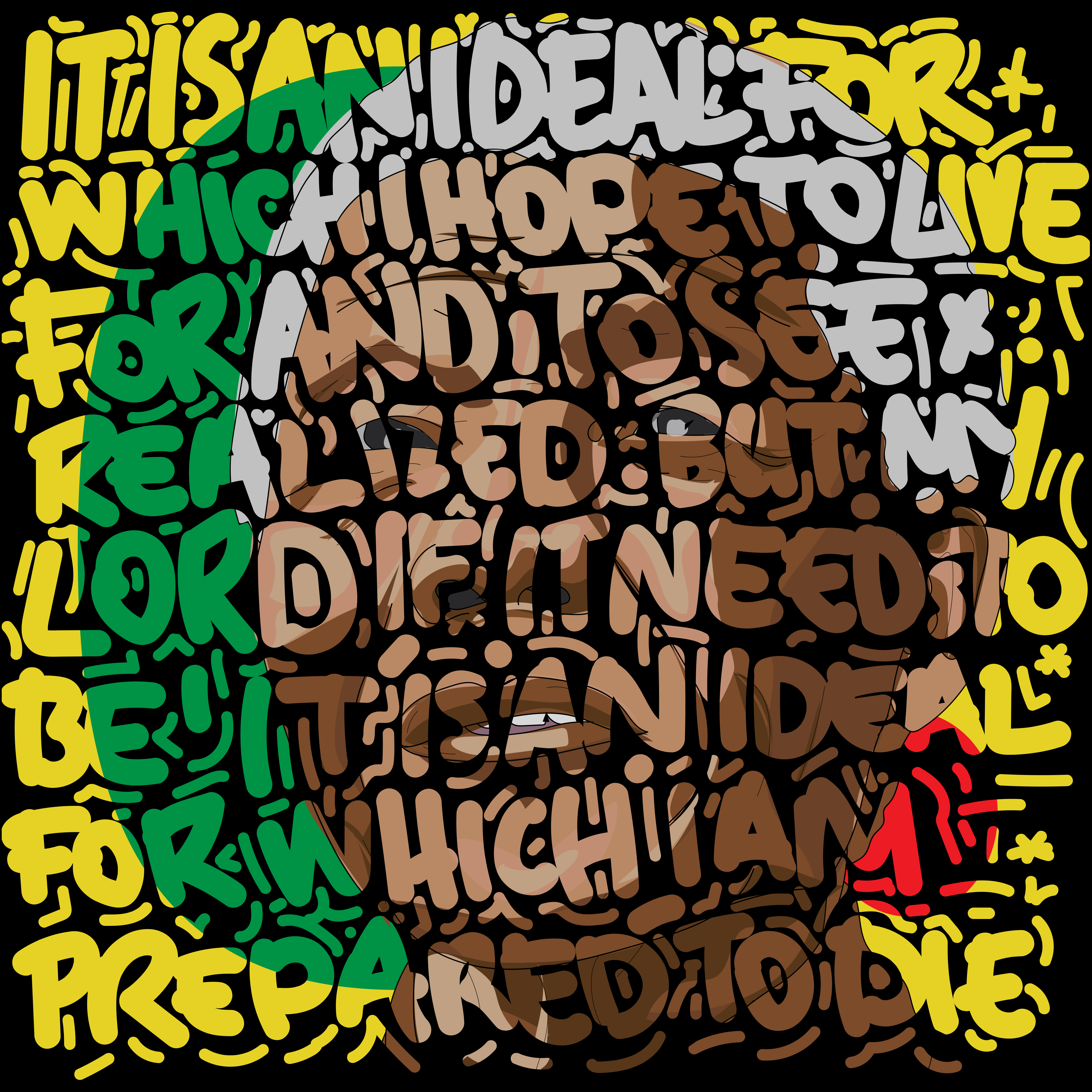 Typoface #1 Nelson Mandela