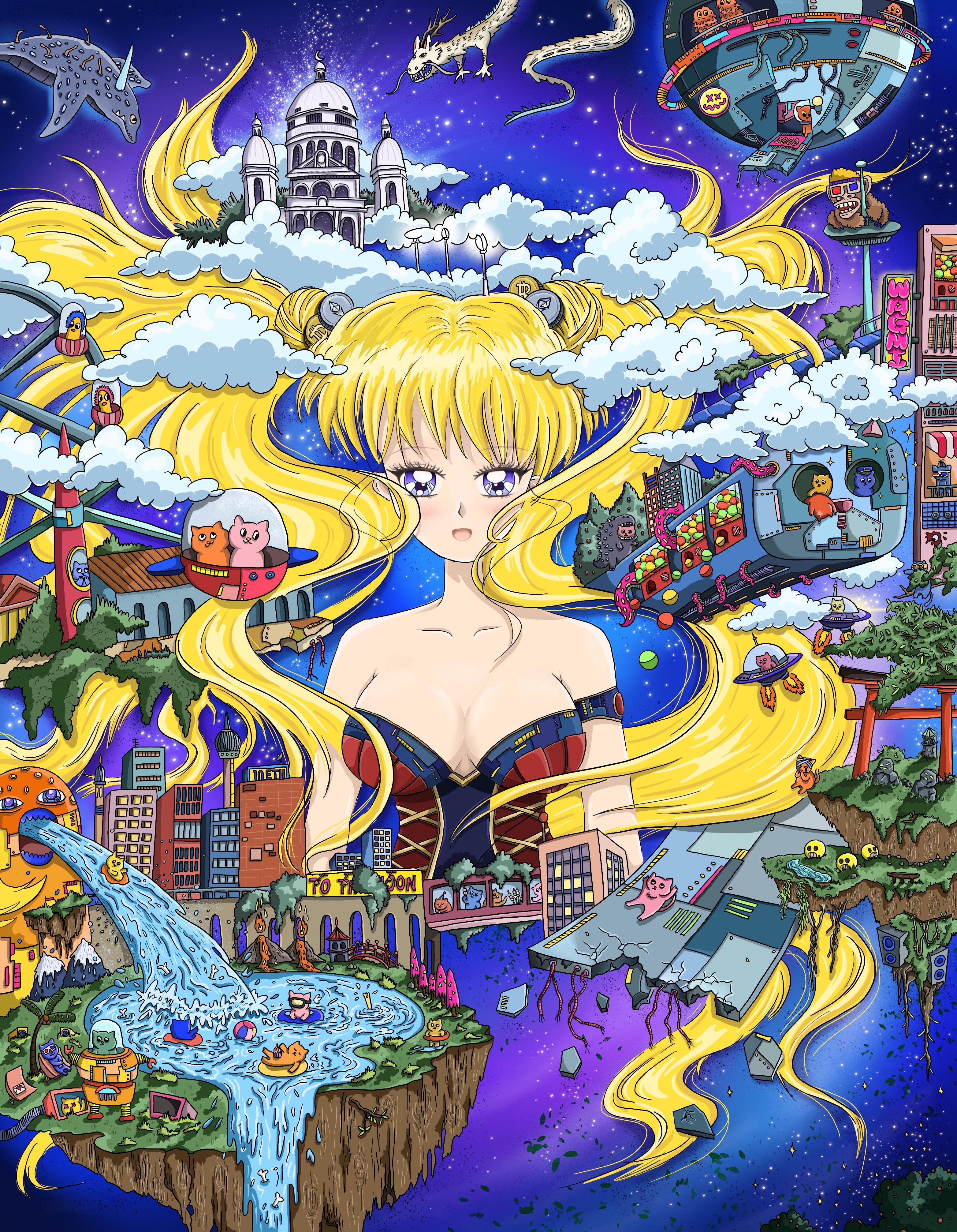 Wondrous Journey To The Moon