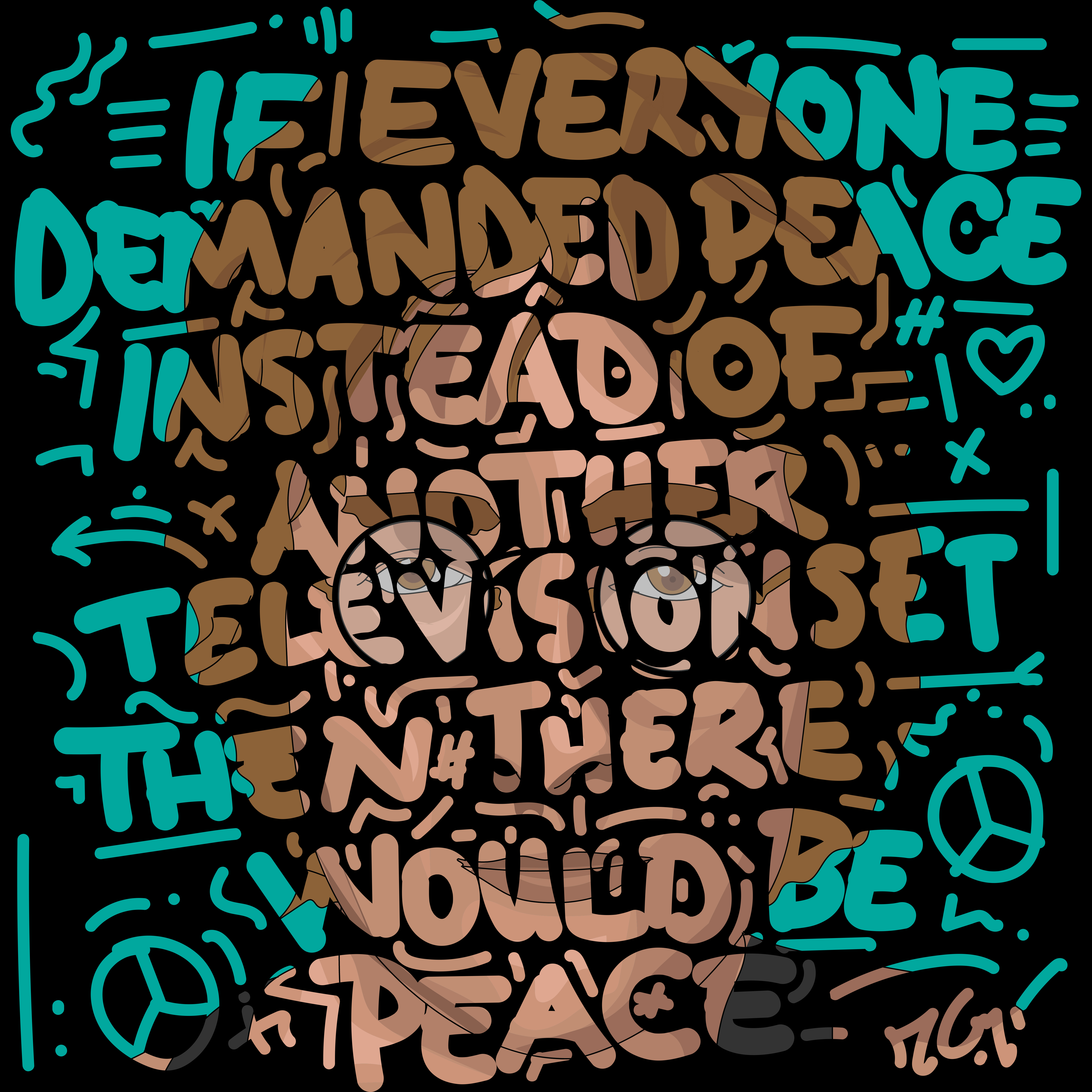 Typoface #2 John Lennon