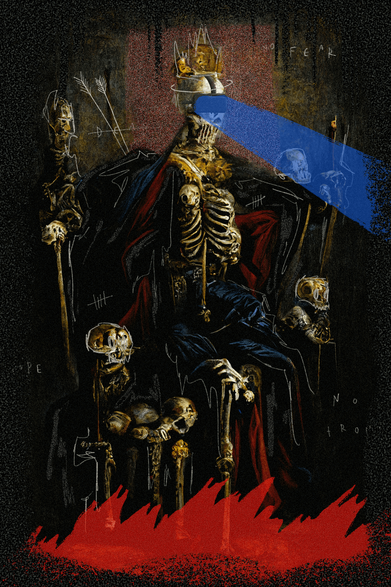 No fear for the king 