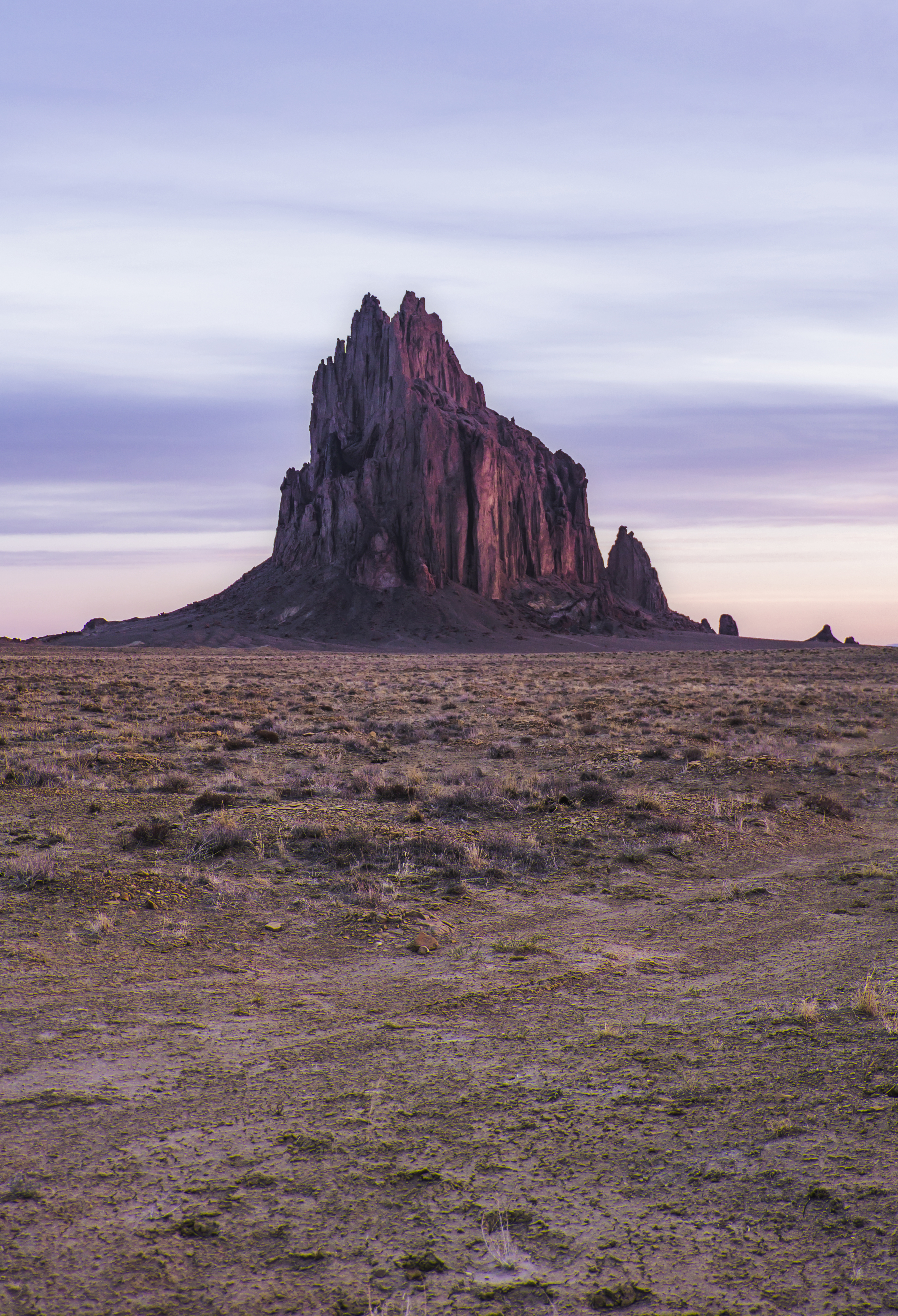 Sunrise at Shiprock 