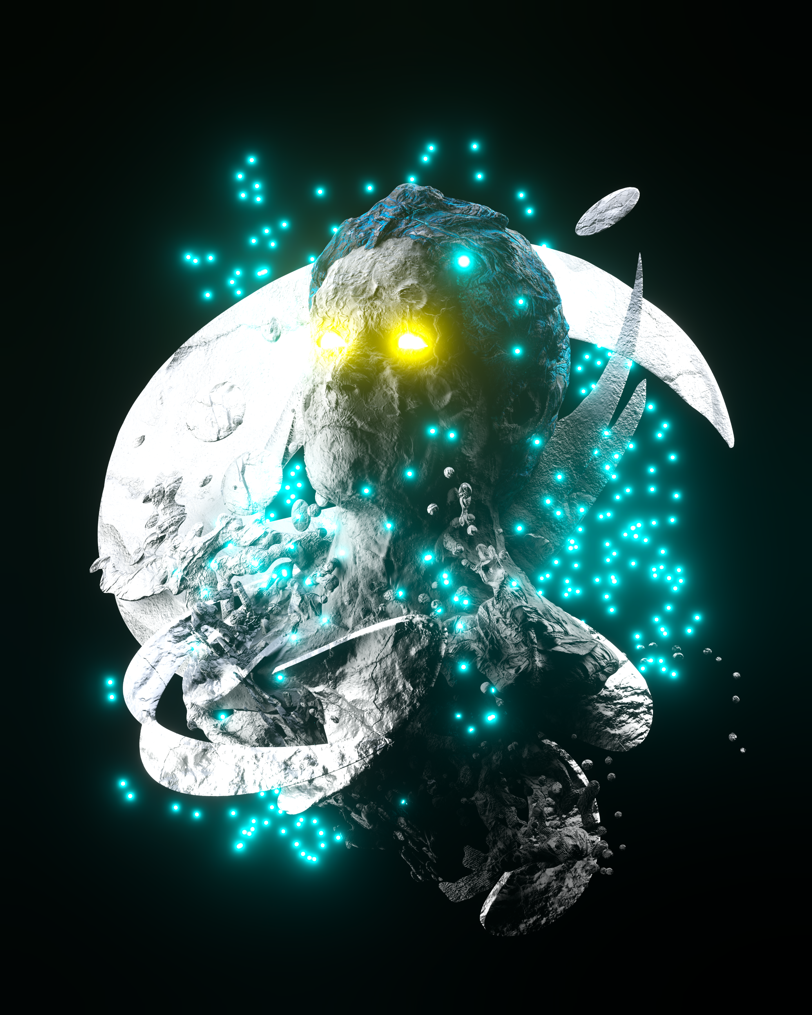 Portrait of a Collector (Laser Eye Firefly)