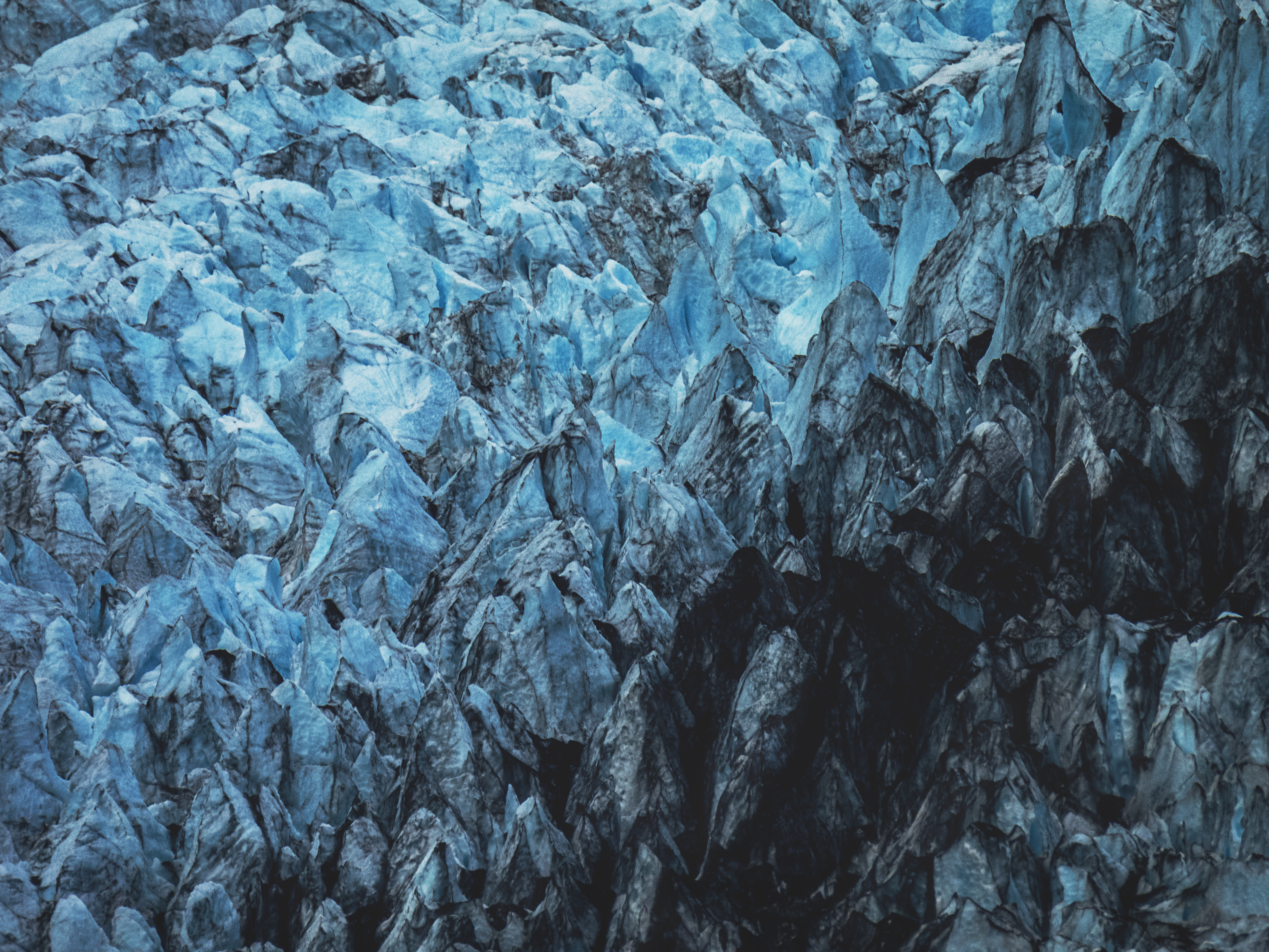 Glacier Ice Abstract