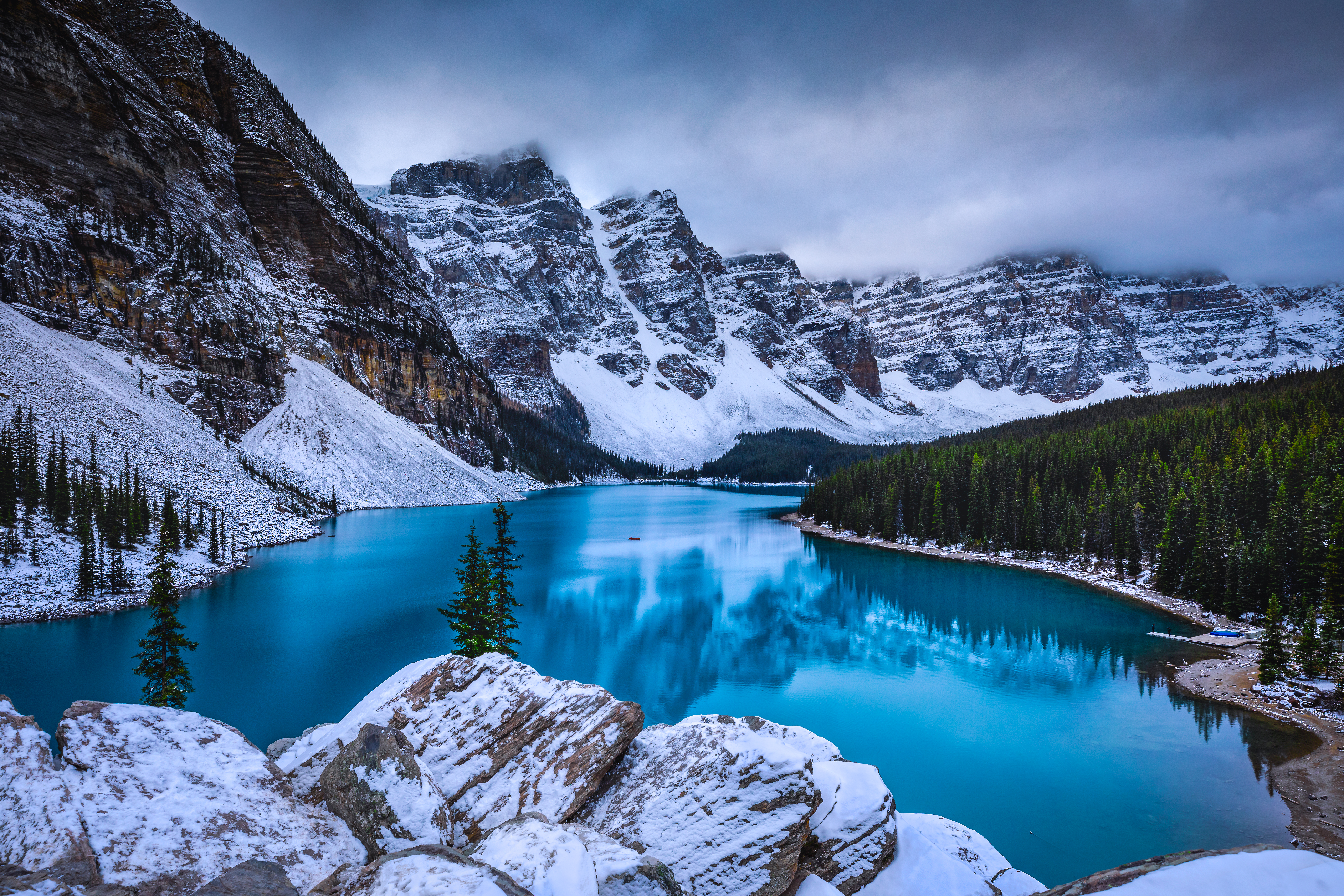 Winter Dreams at Moraine Lake