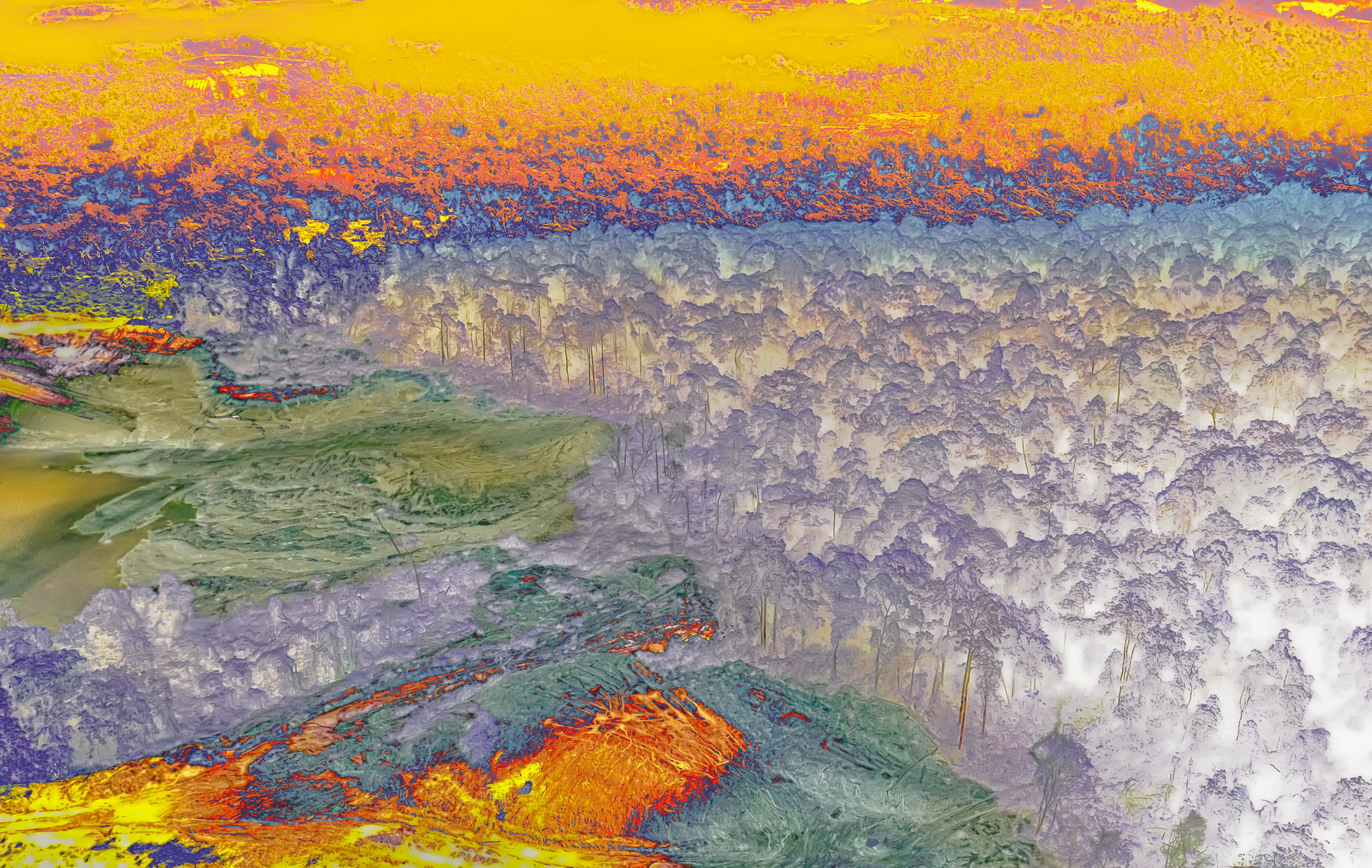 Bleeding Of The Earth : Forest Fire - Body #09