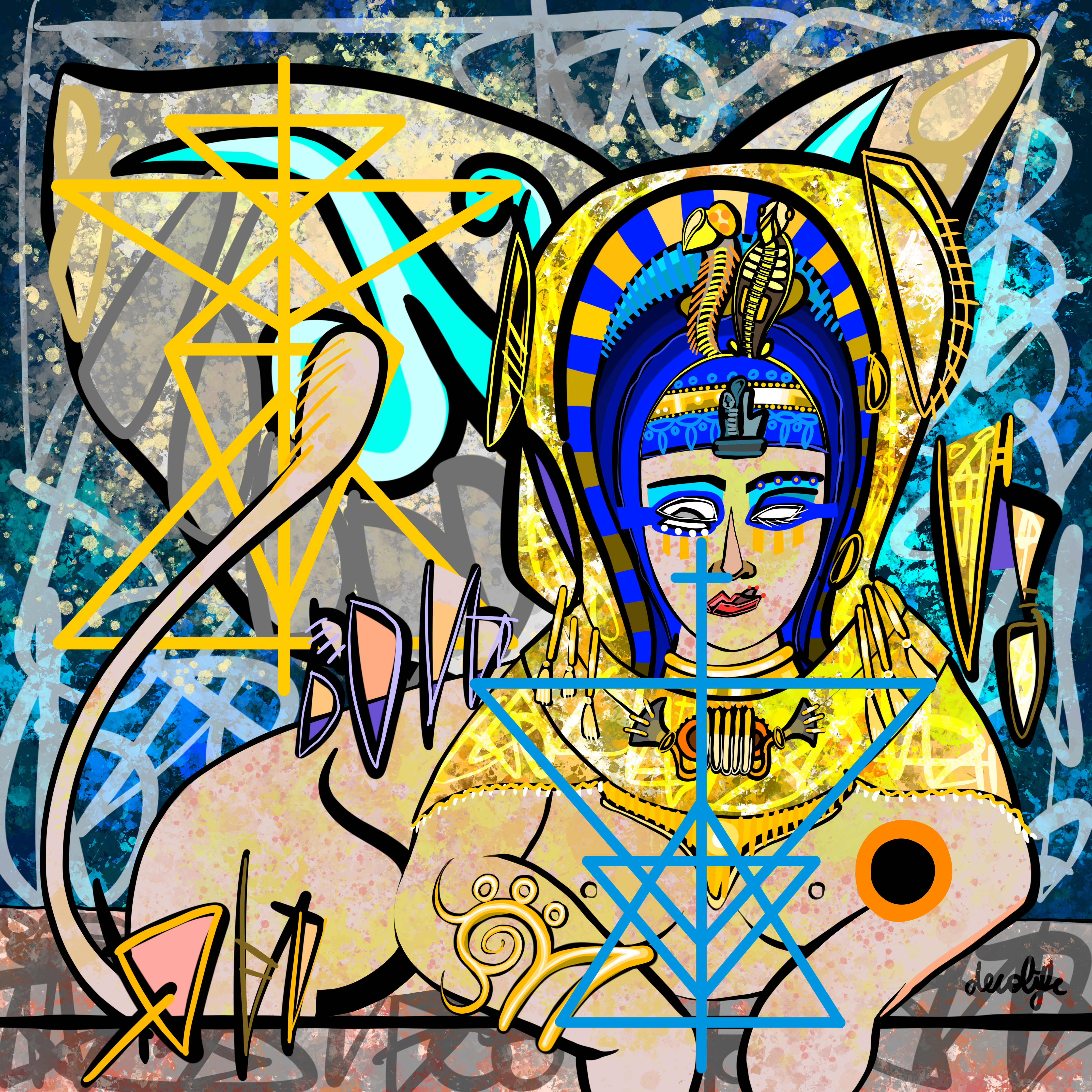 The Decolife winged sphinx