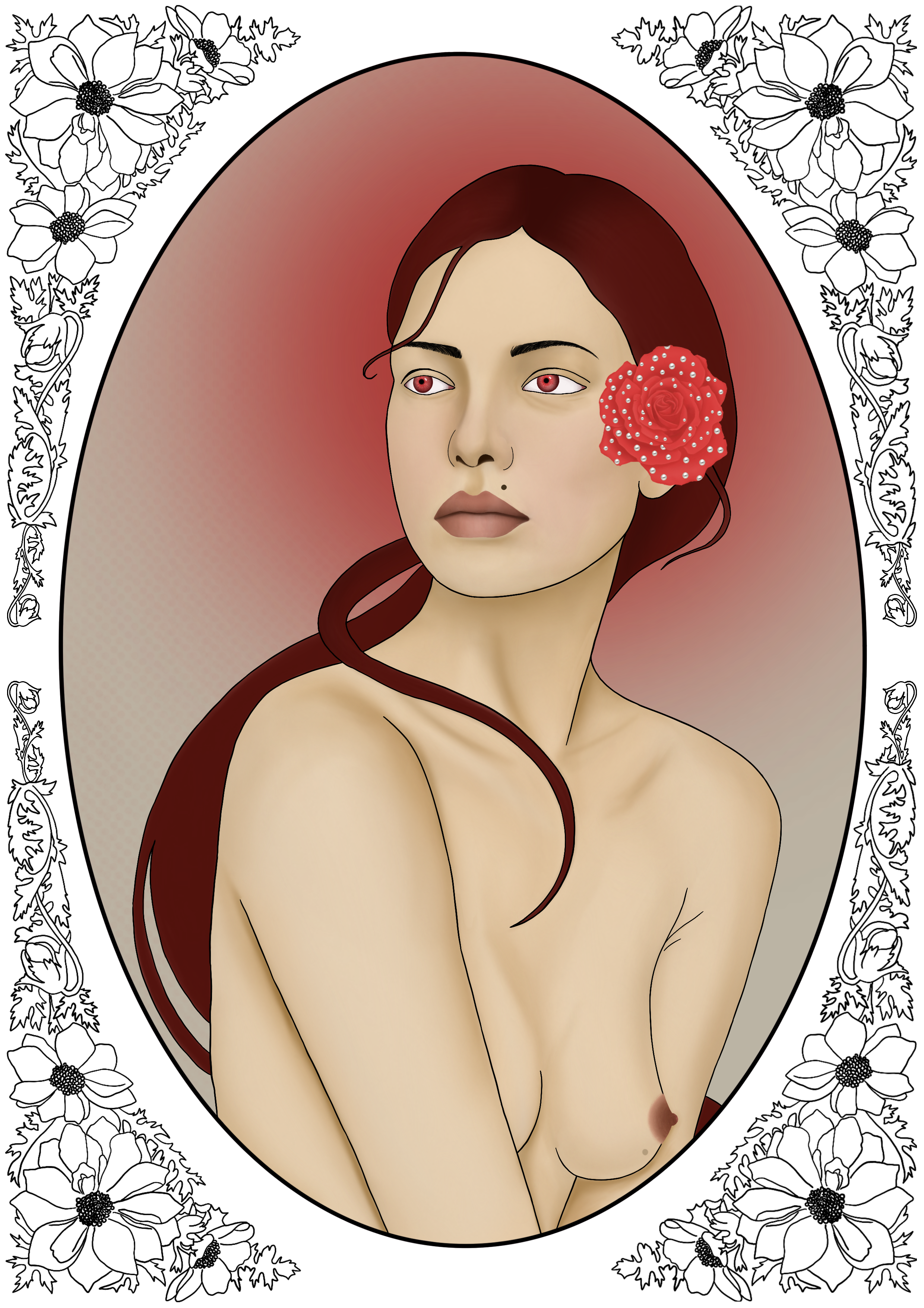 Red Rose in my Garden