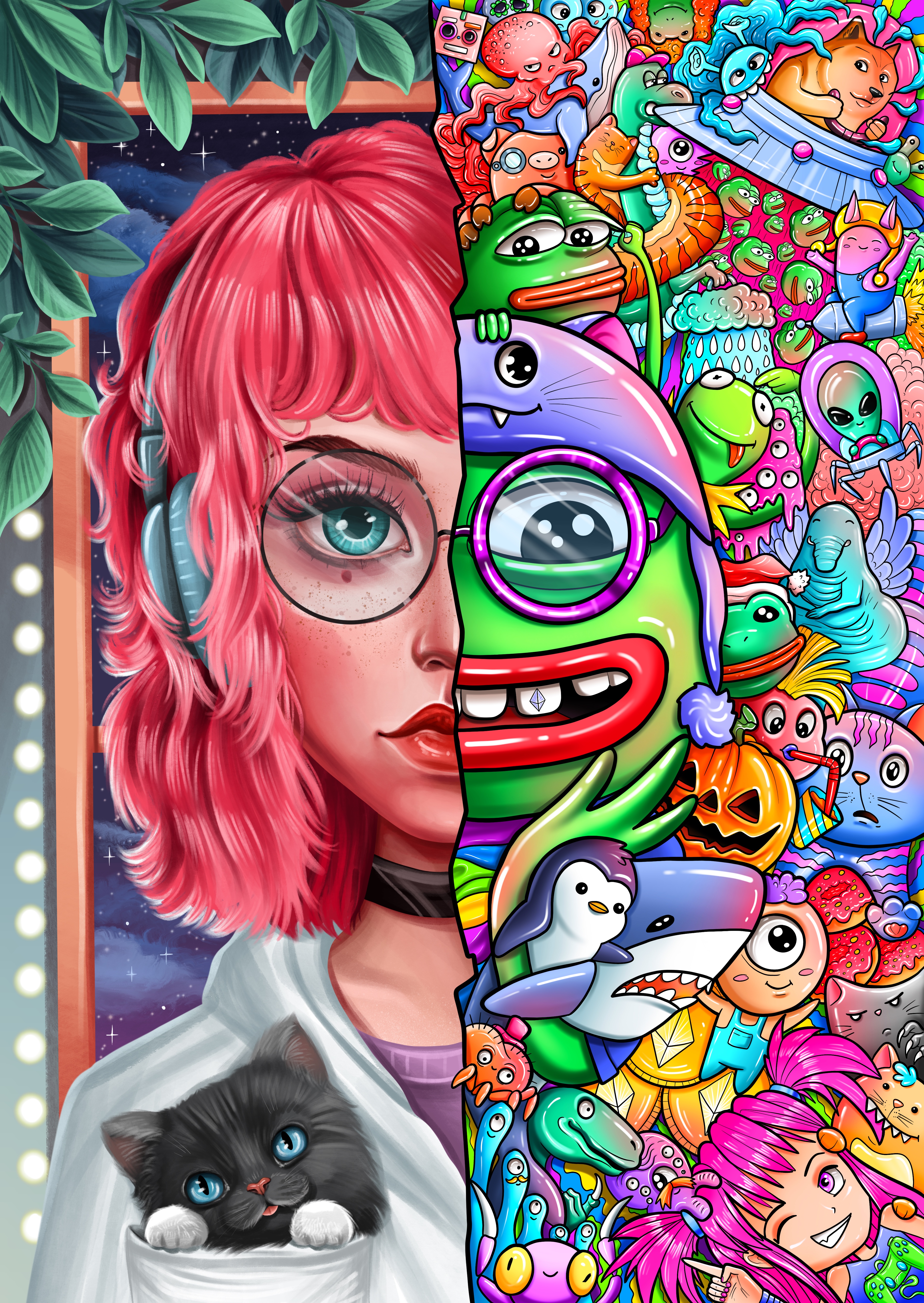 Two parts of our life