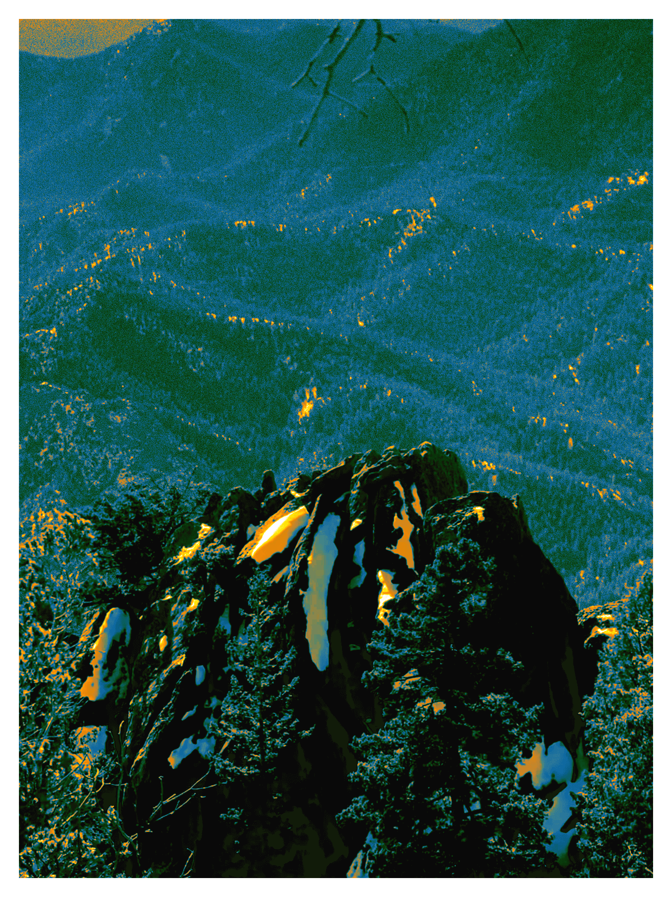 Orca Peak At Sunrise