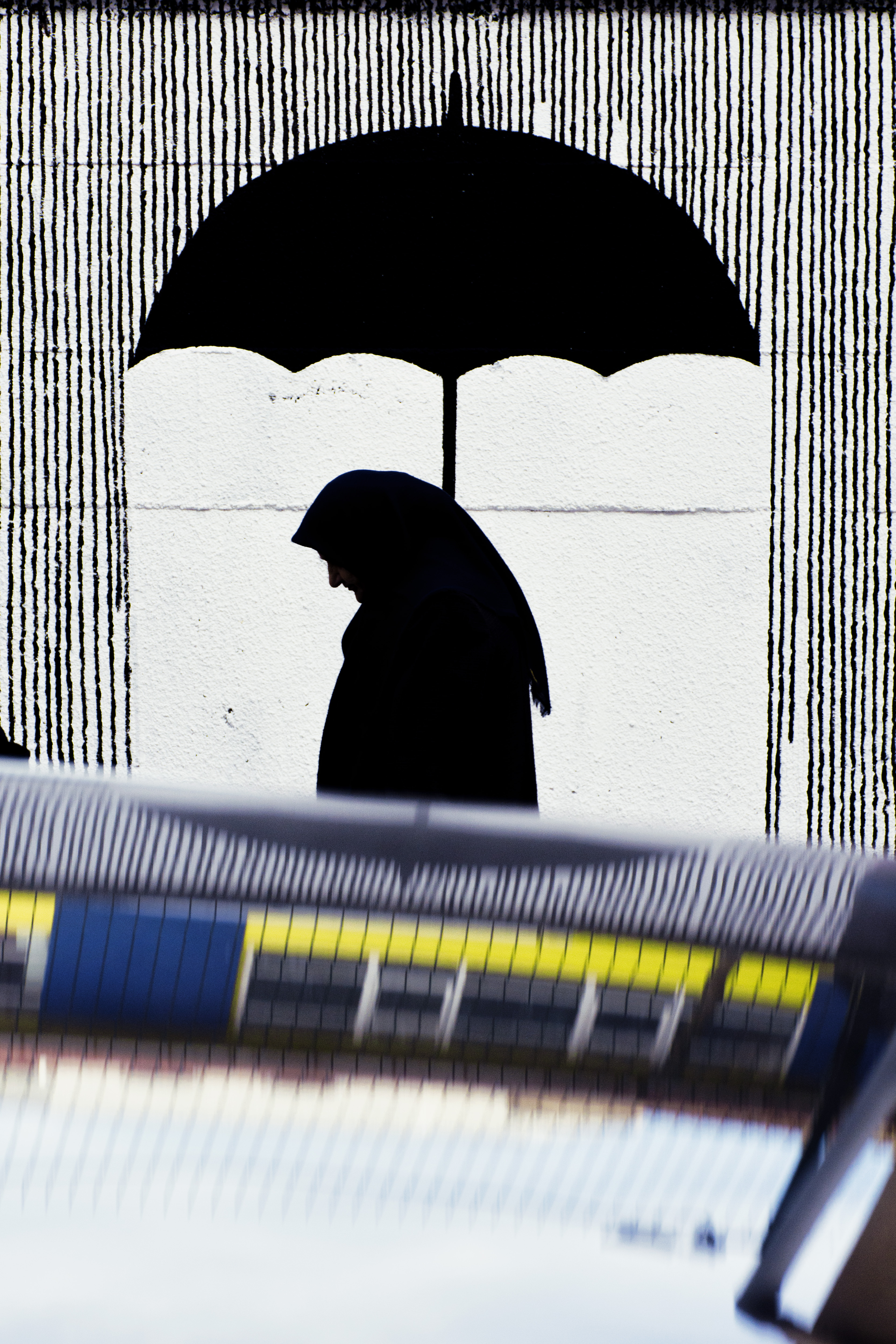 Woman and Umbrella