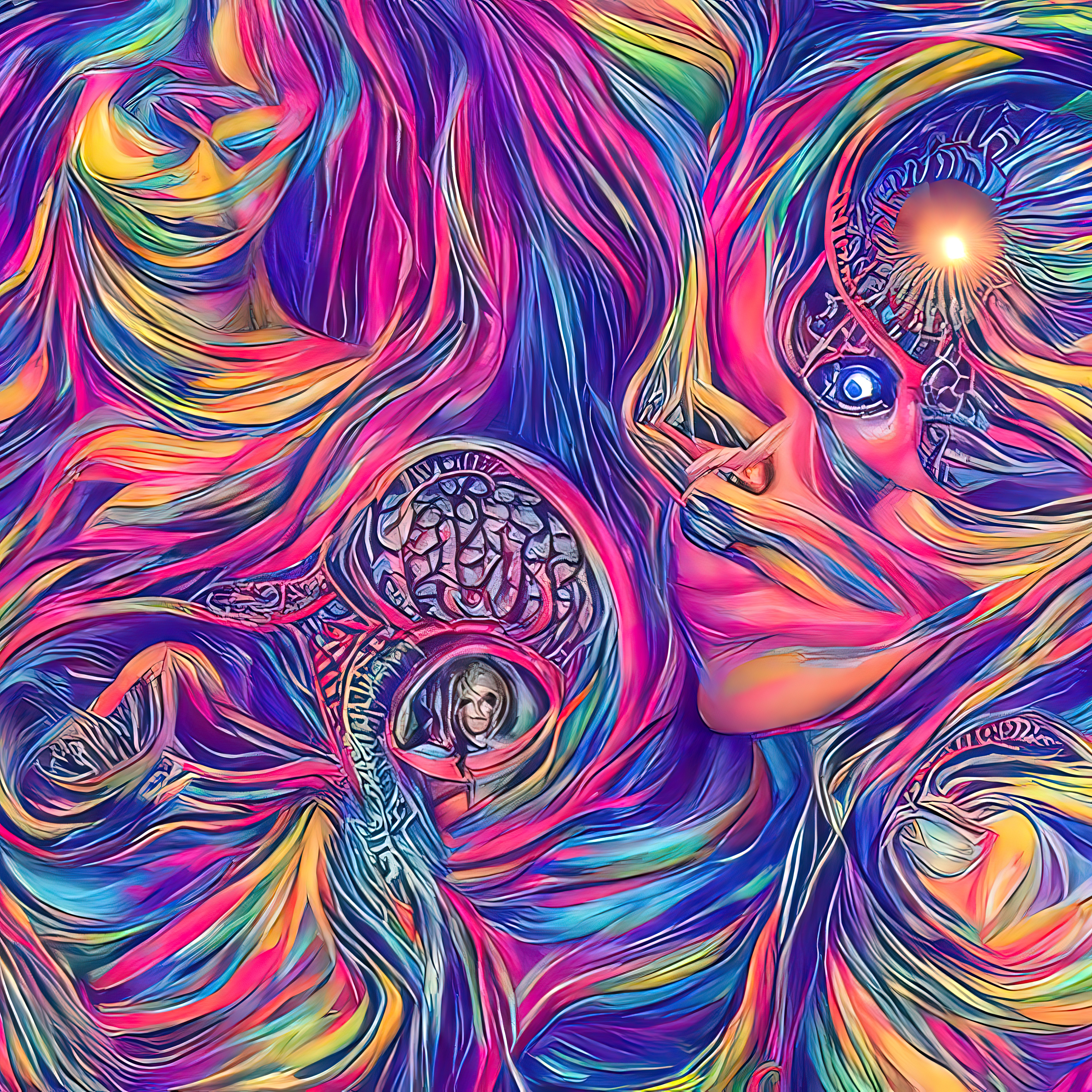 Distorted Mother Psychedelic Waves
