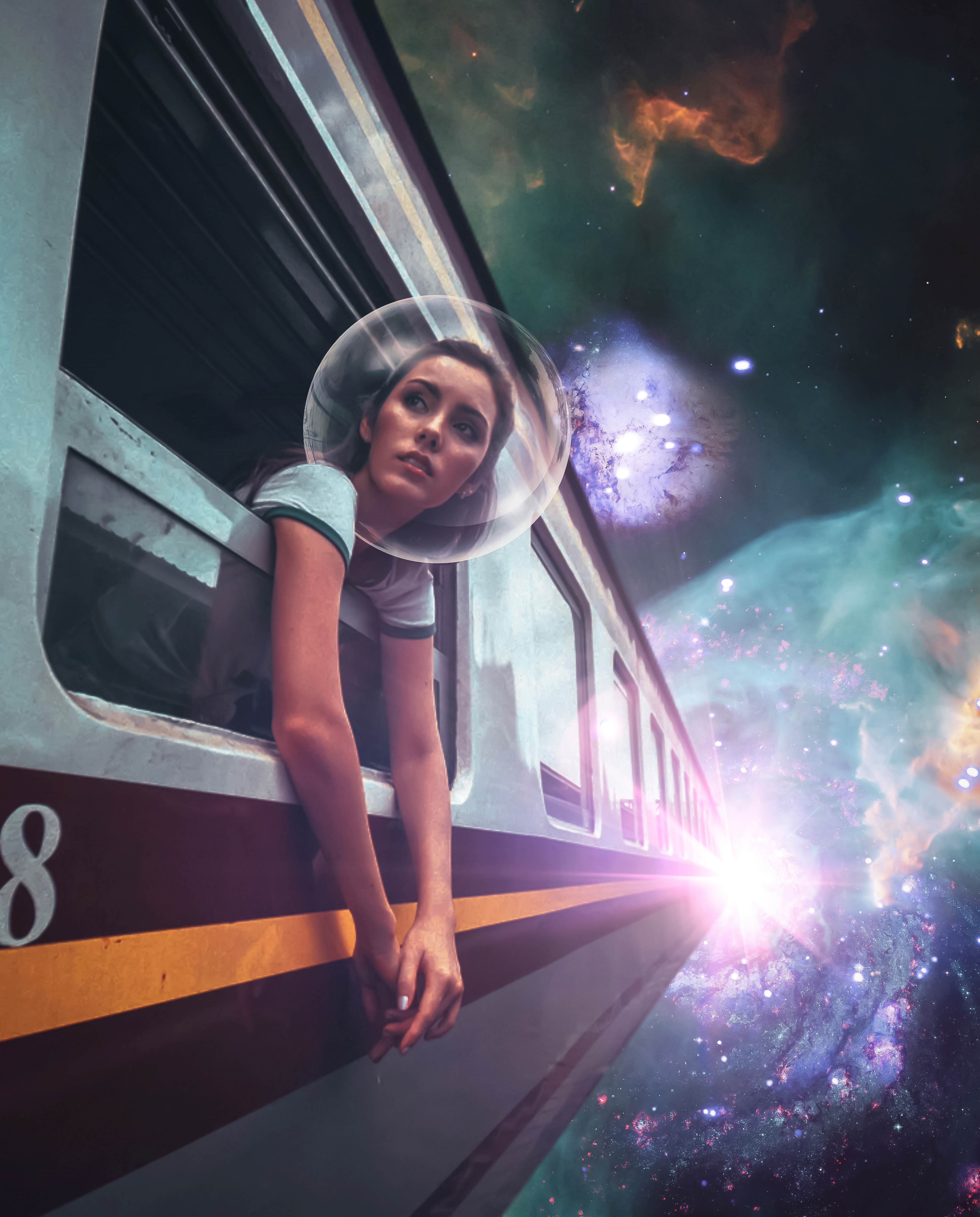 RUSH PAST MΞ AT NIGHT