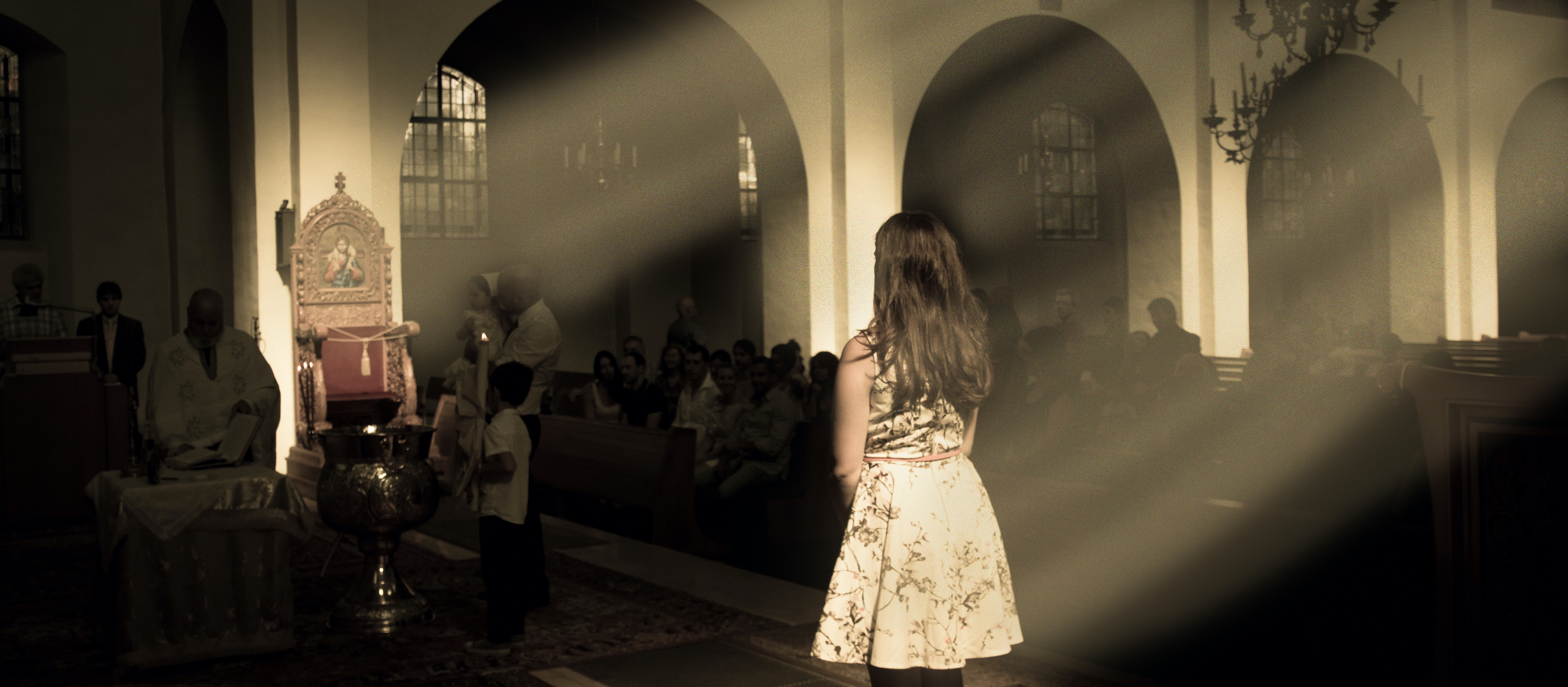 The watchful eyes of the mother