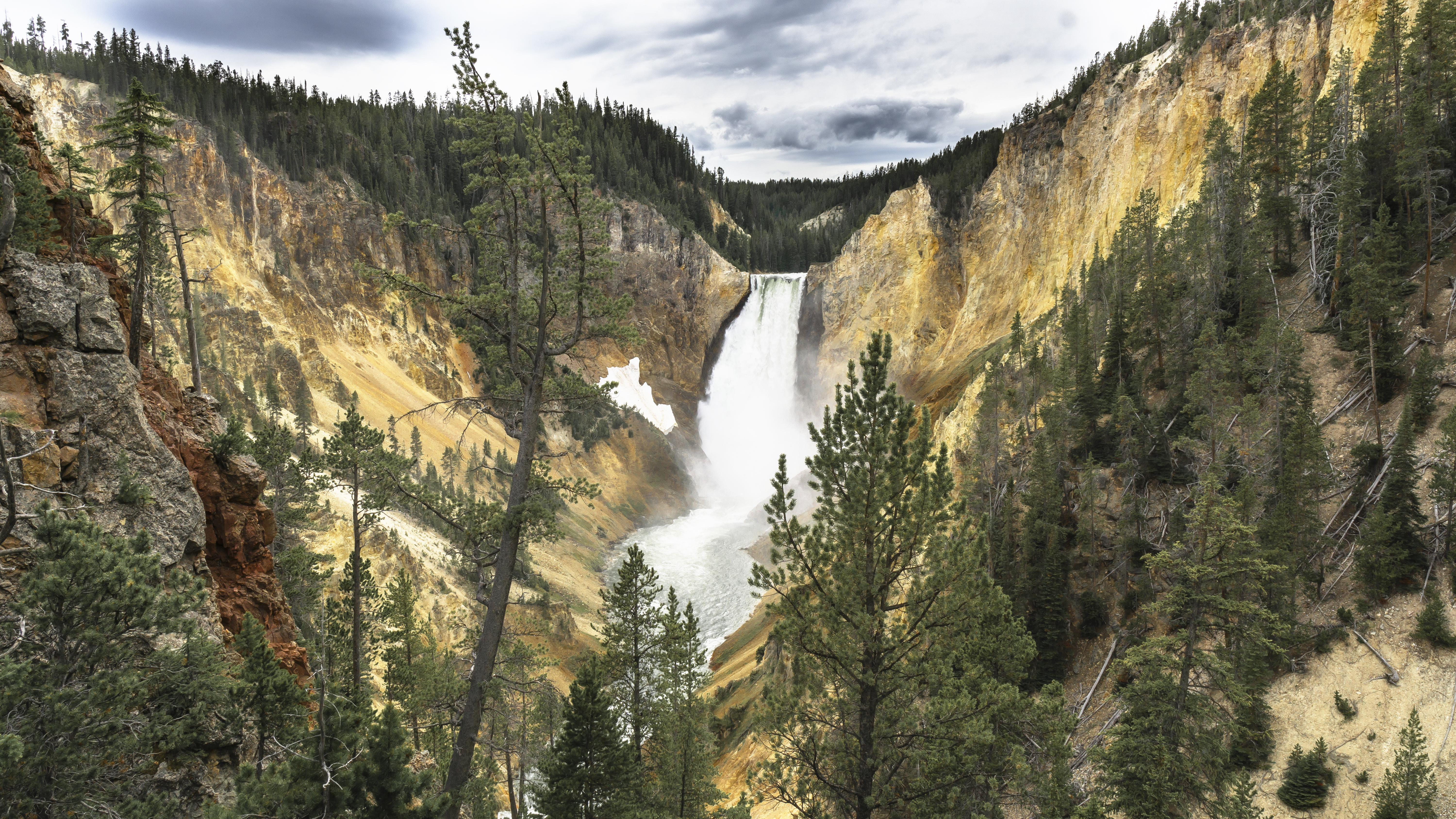 Moody Afternoon at Grand Canyon of Yellowstone 