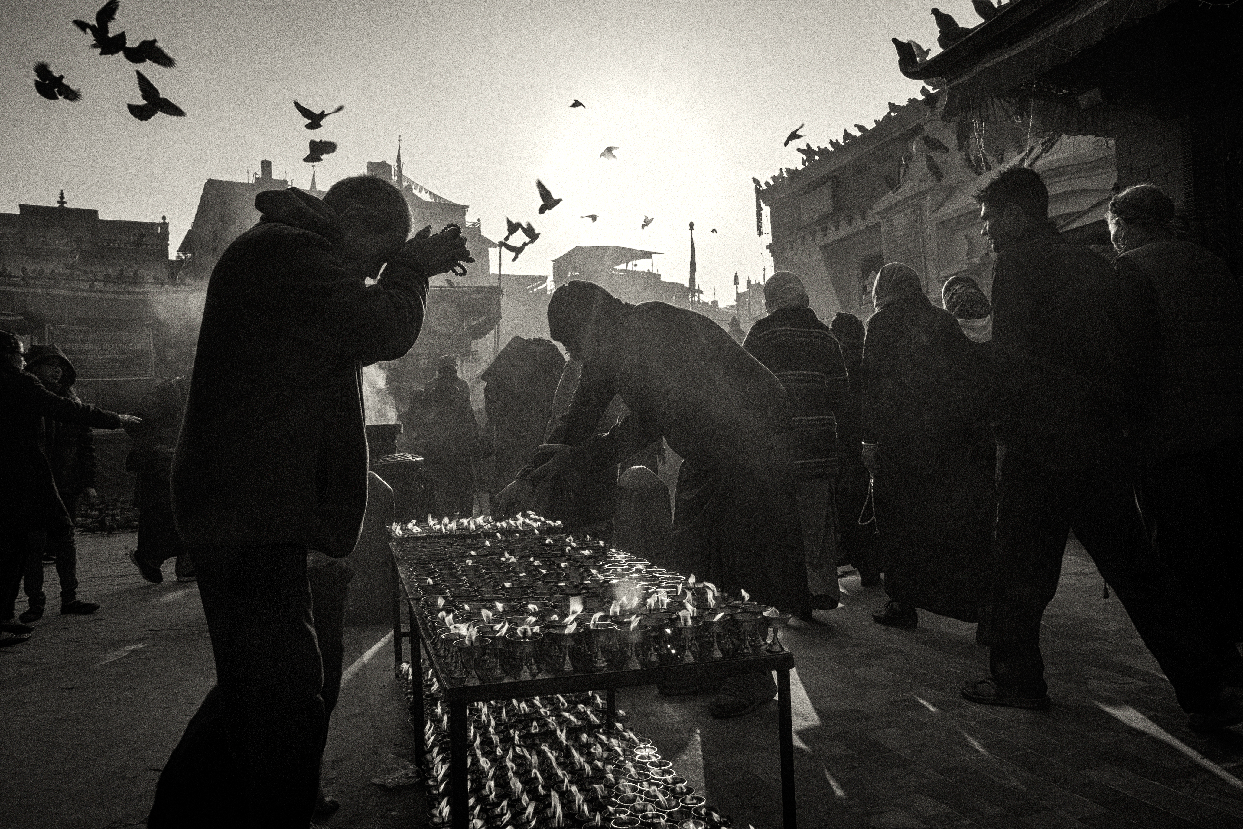 Boudhanath Morning 