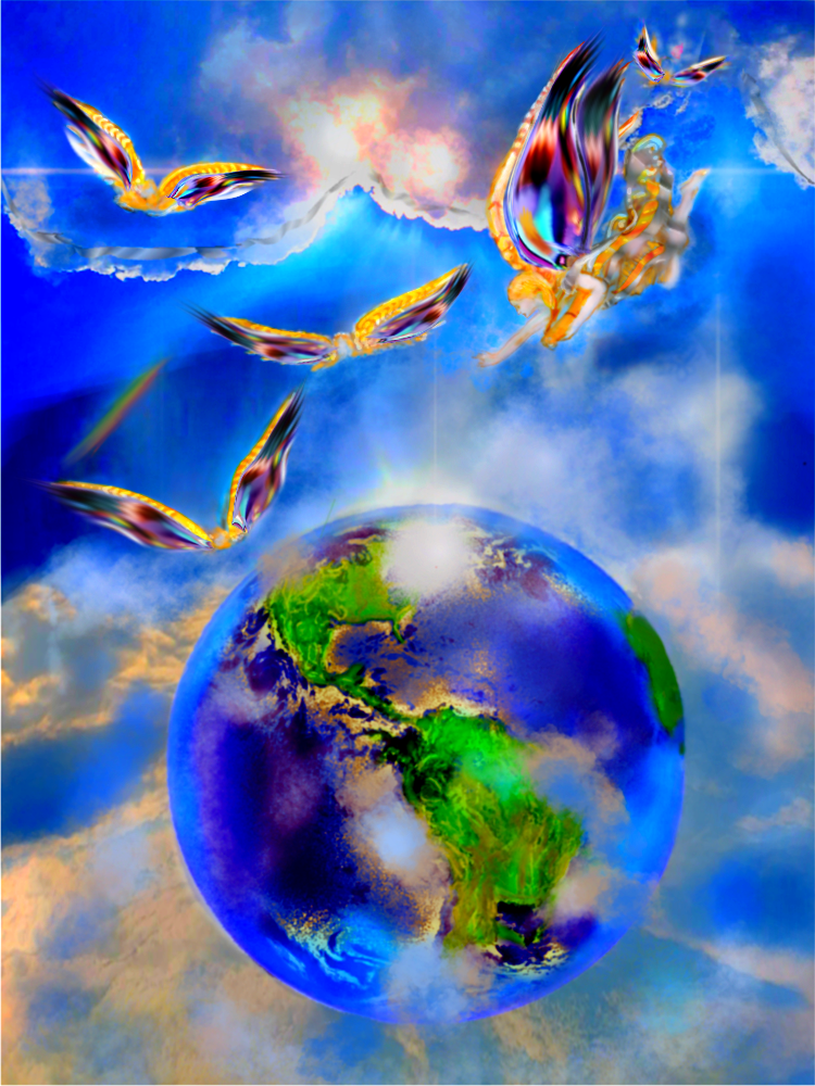 Angels Covering Earth