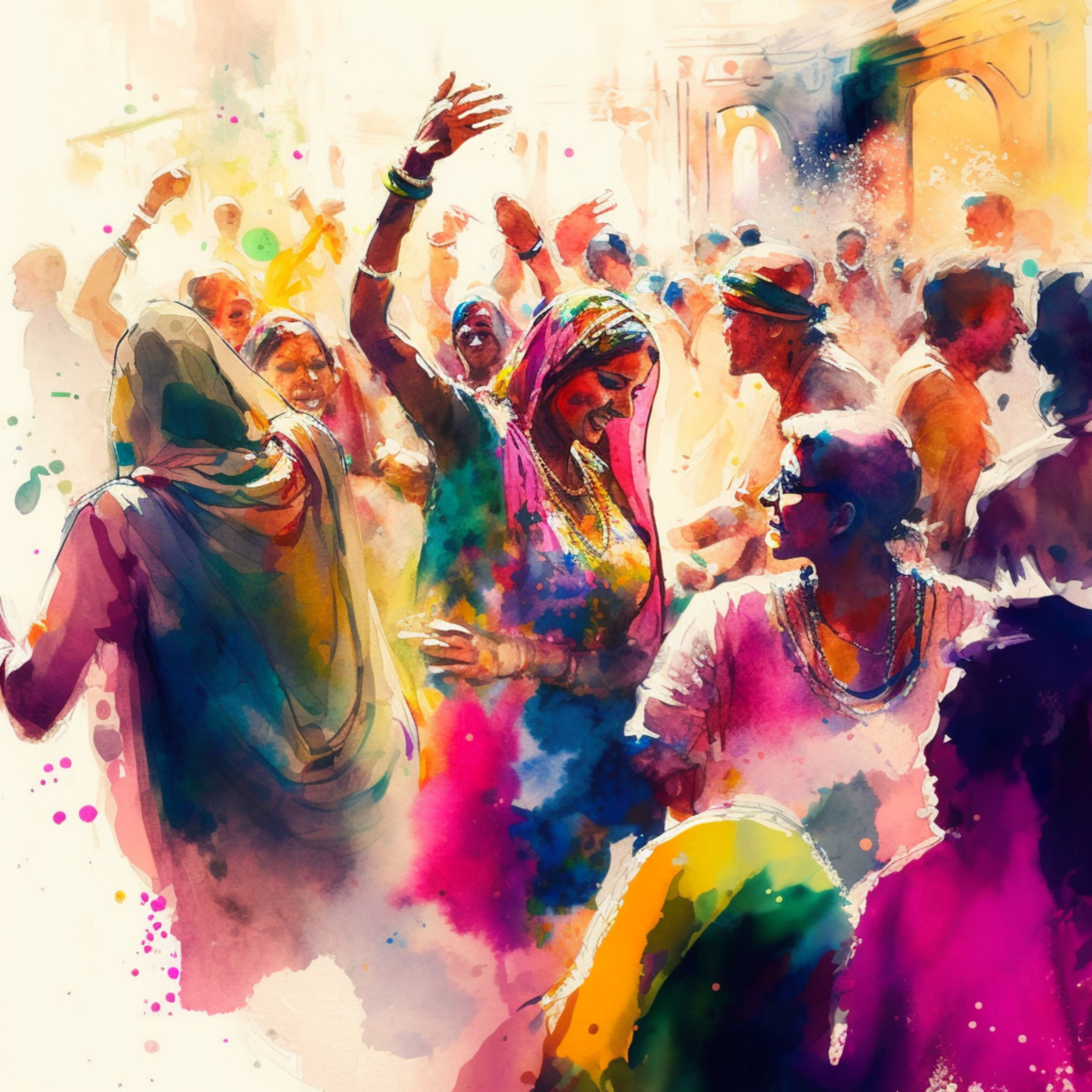 Holi Dance