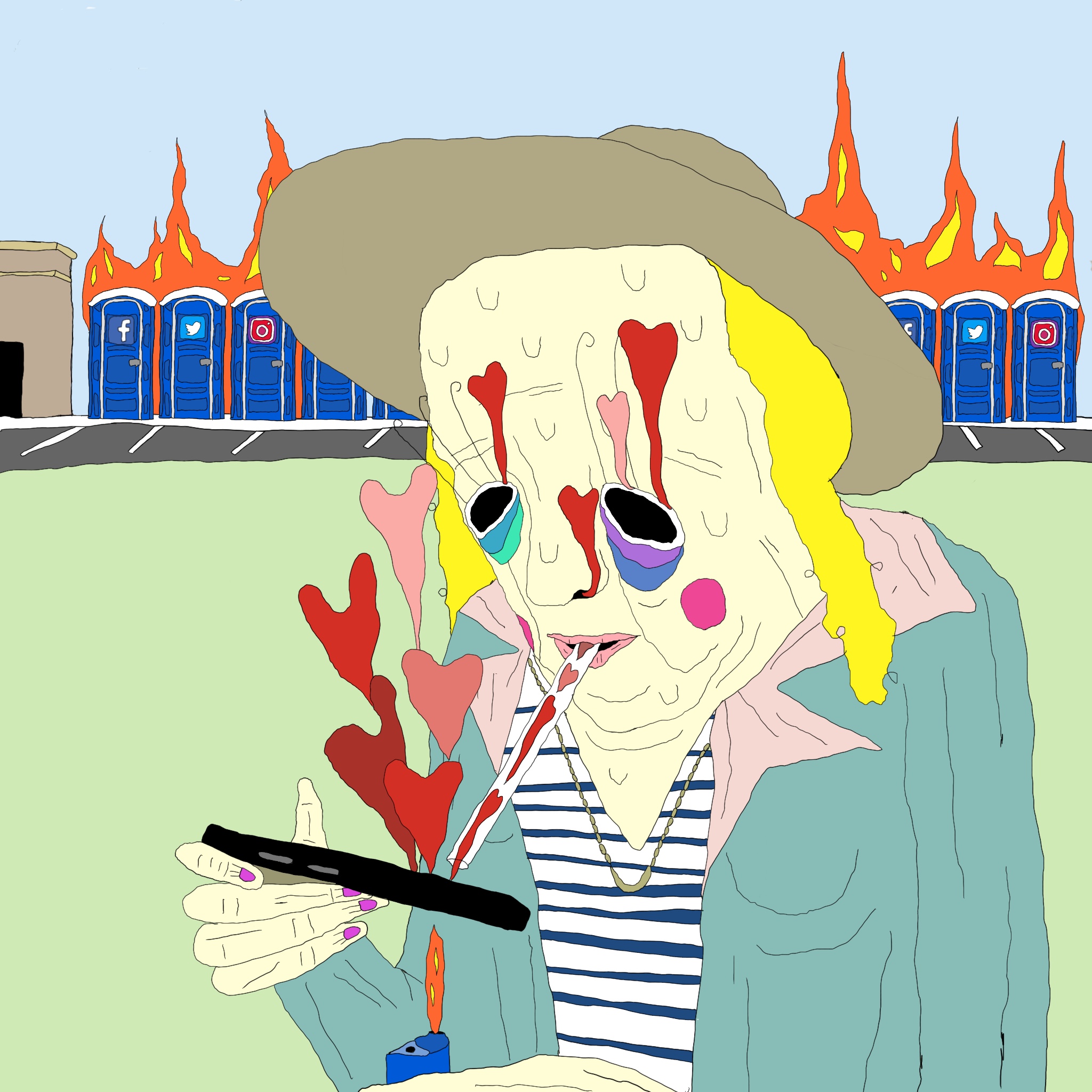 create nothing. consume everything. #2 (inhale)