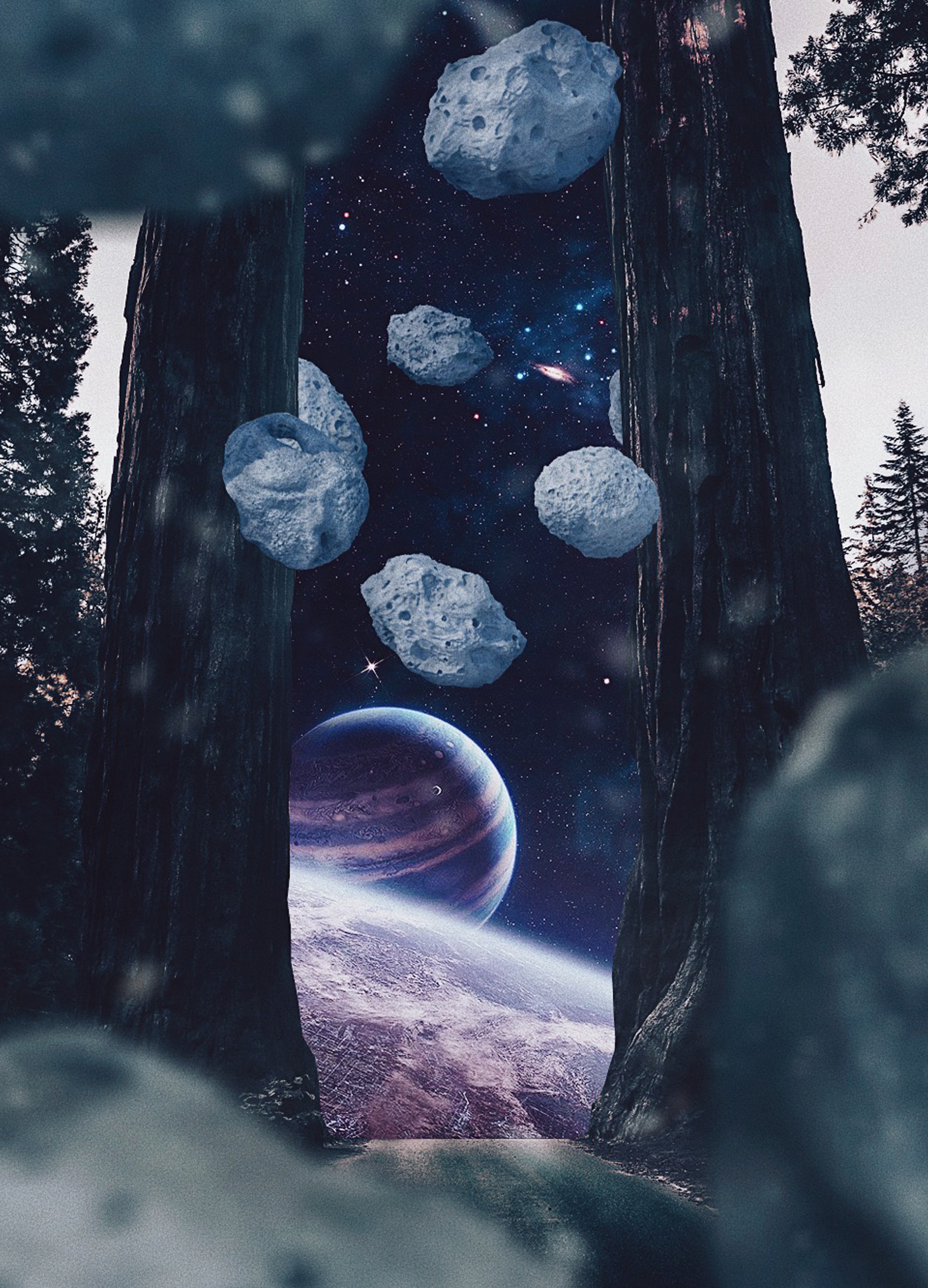 On the corner where earth ends...