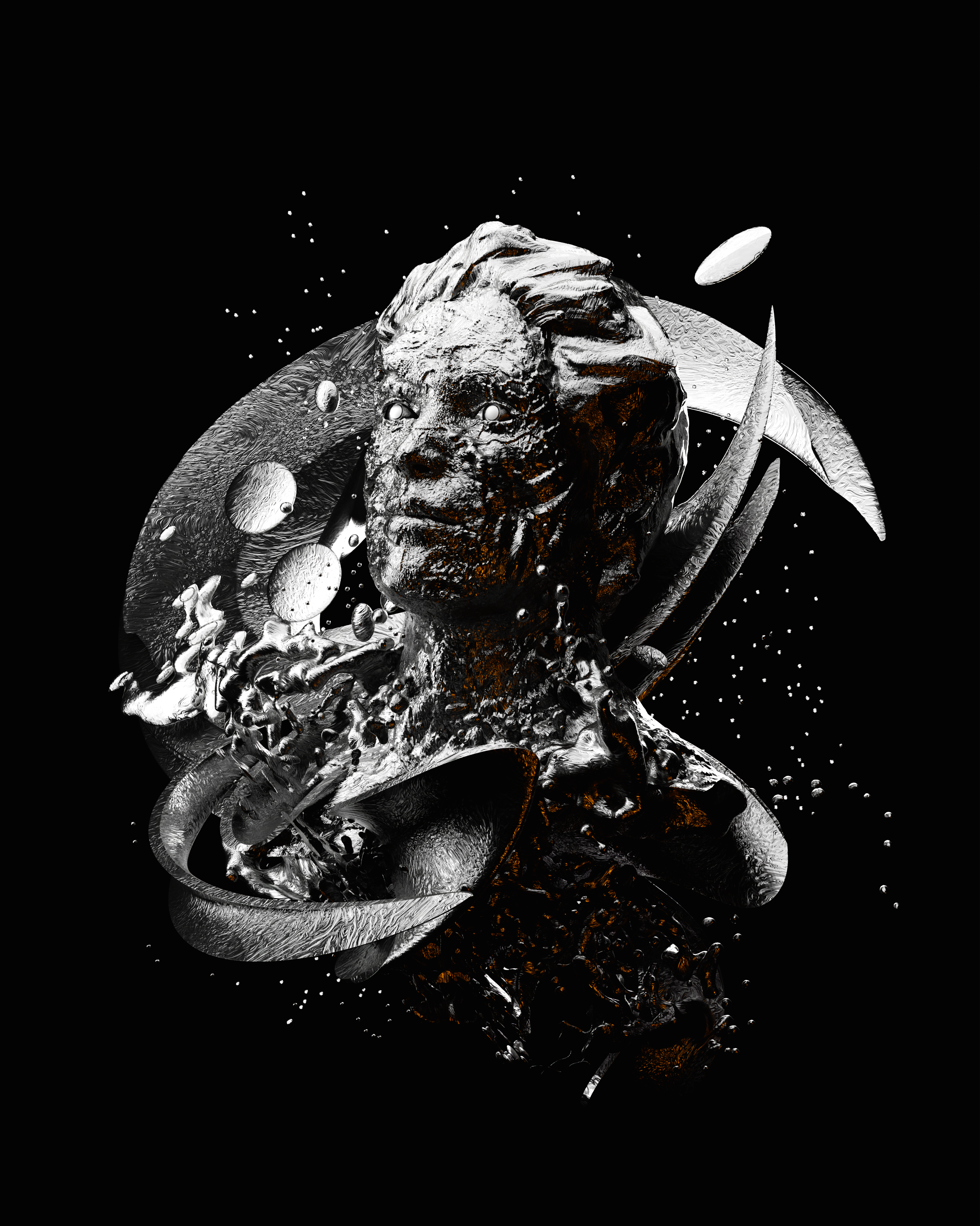 Portrait of a Collector (Obsidian Light)