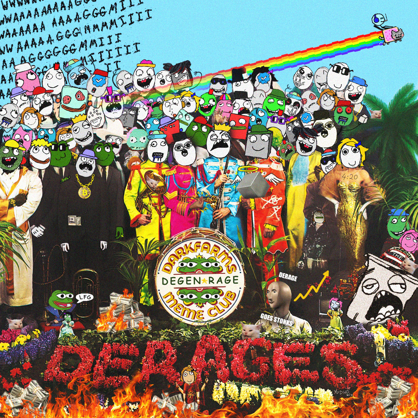 The Degen Rage Meme Club Band