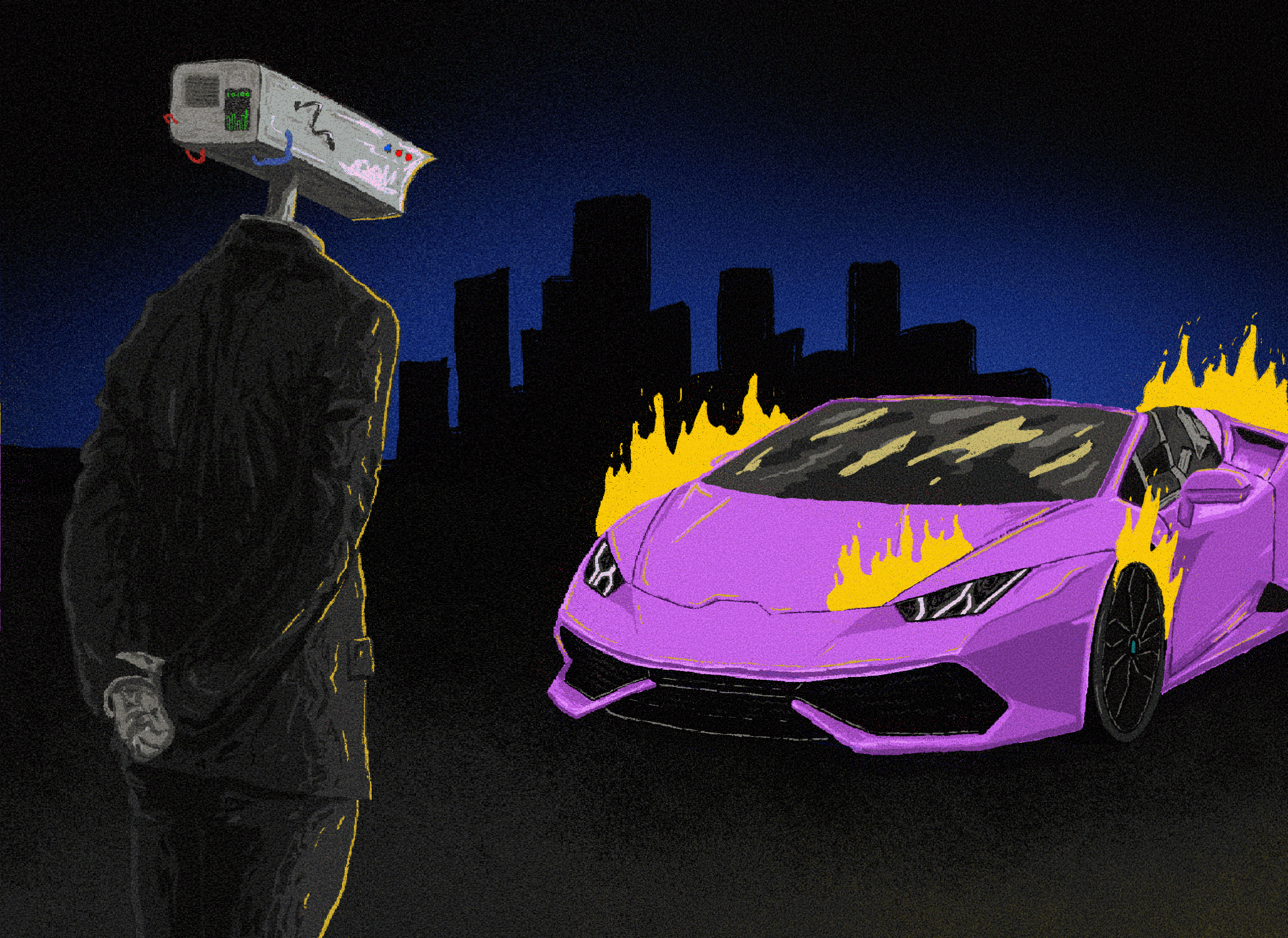 Wen Lambo burn ?