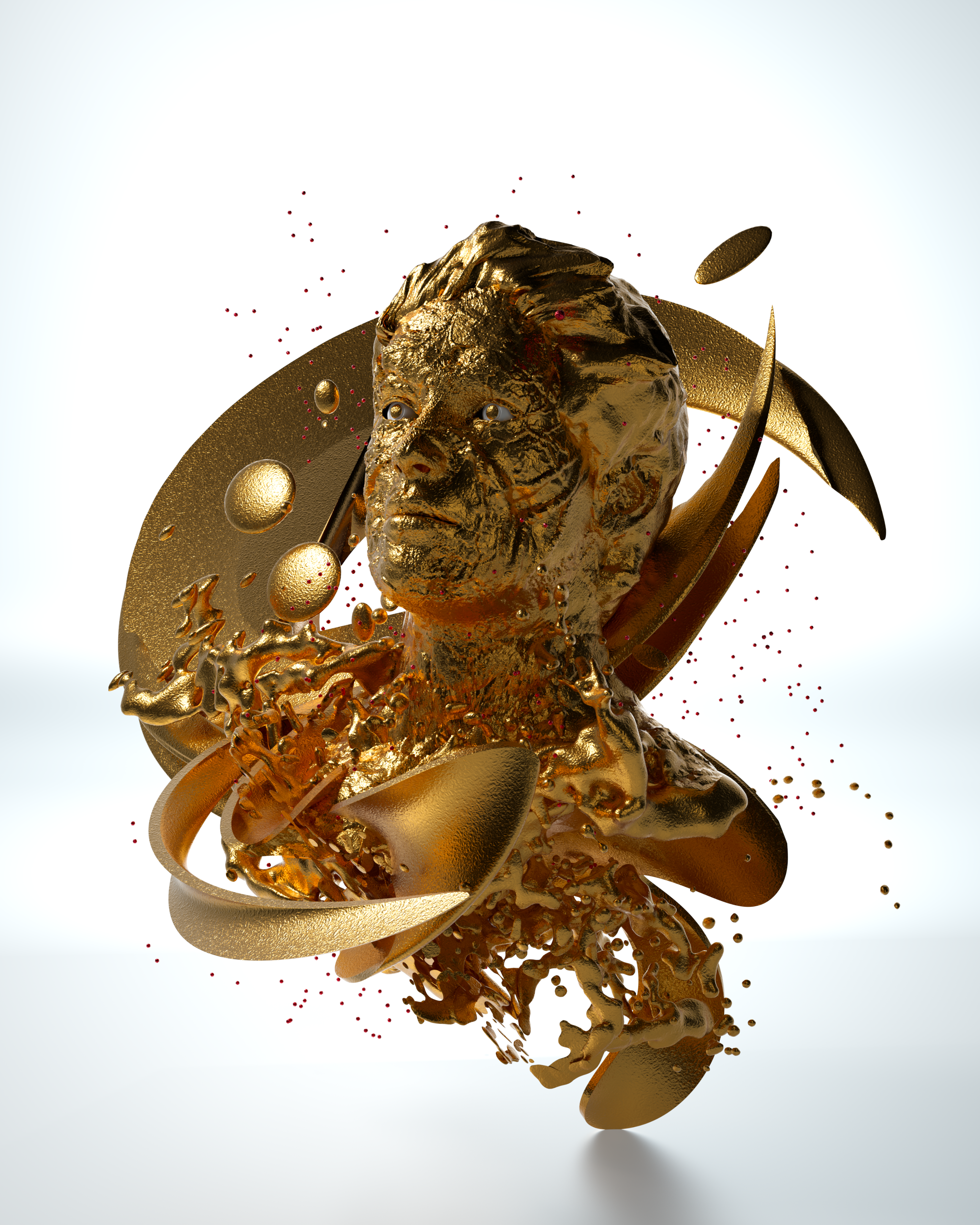 Portrait of a Collector (Blood Gold)