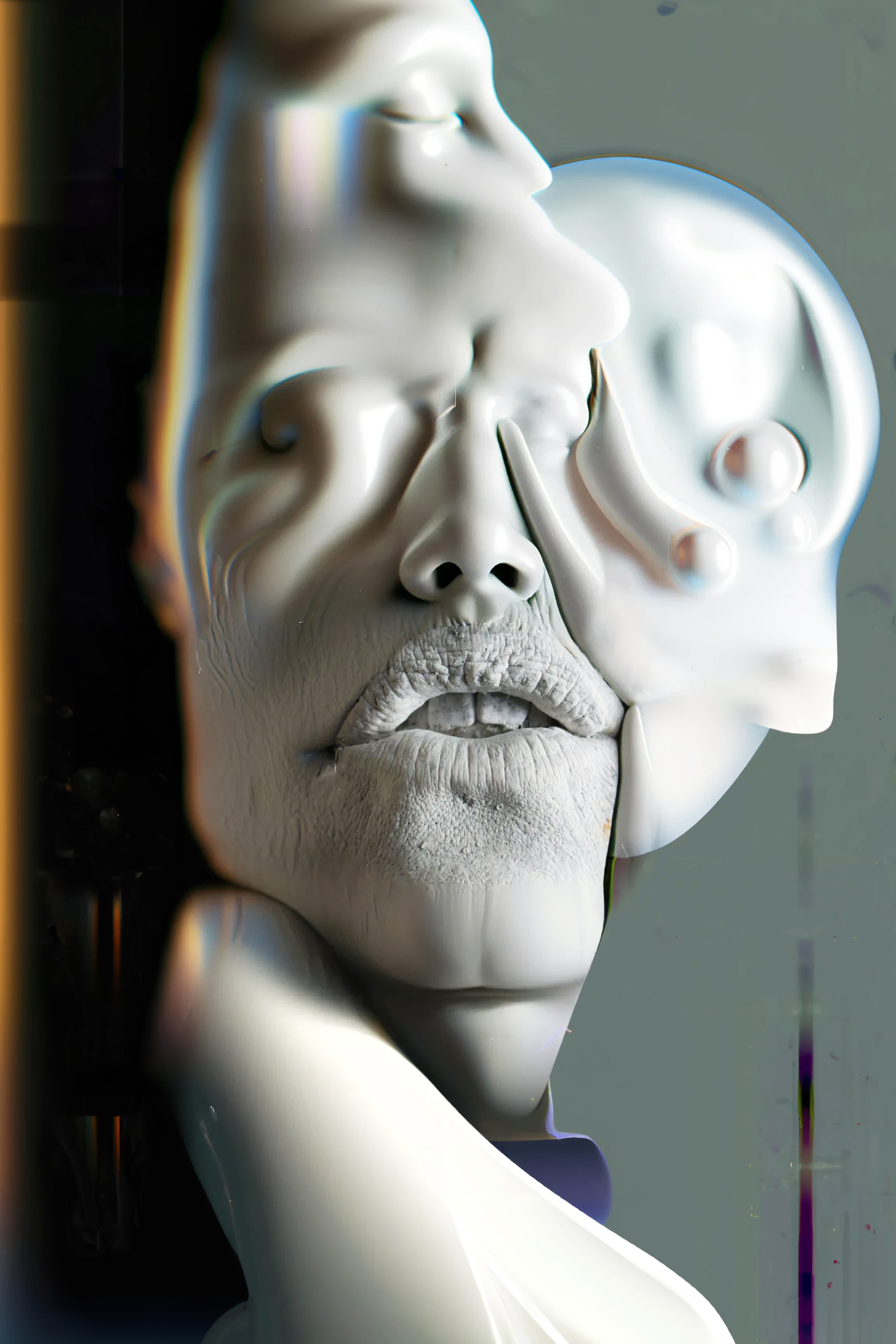 Self-Portrait Before Waking