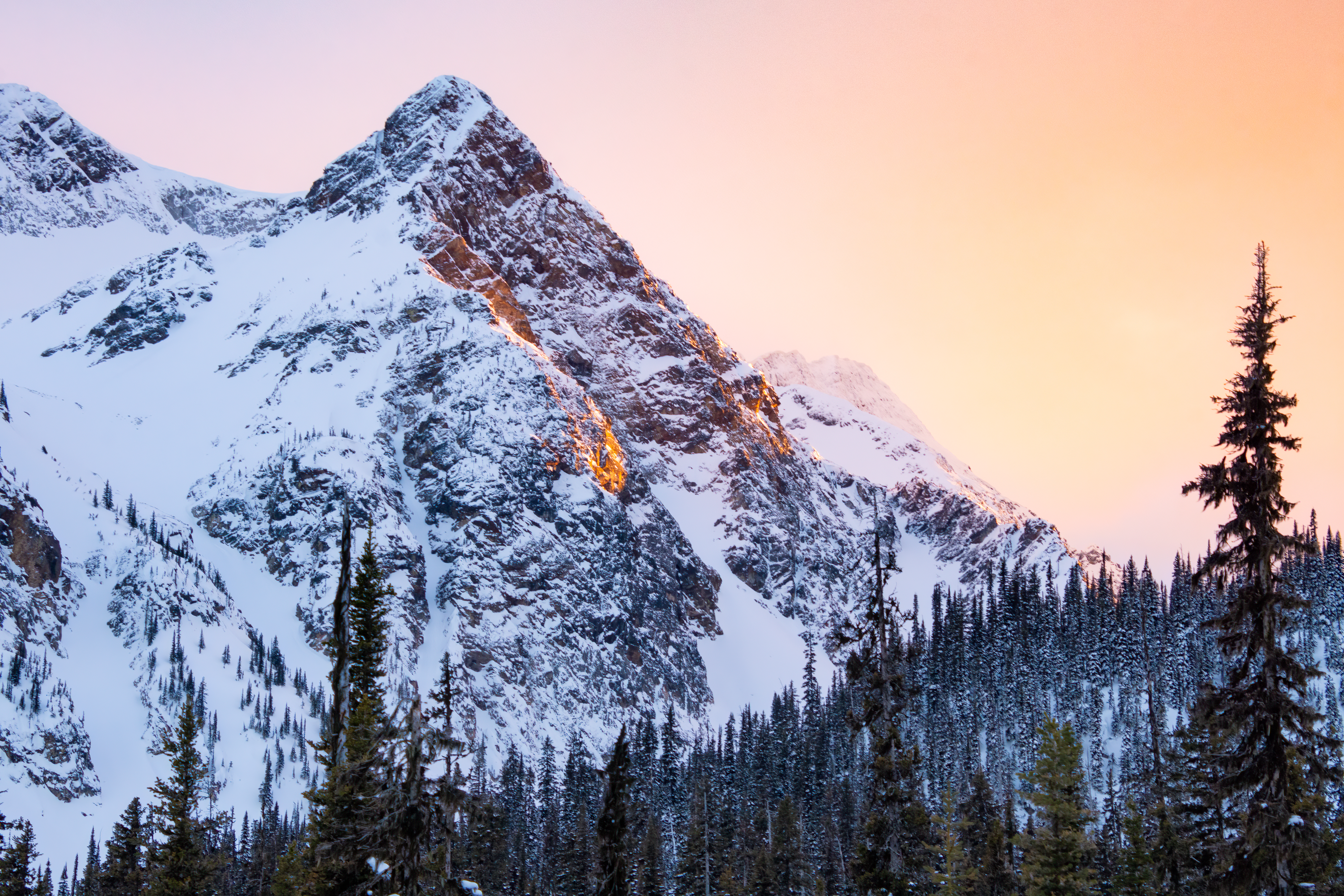 Raft Mountain Sunset